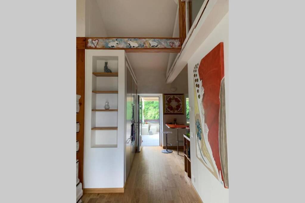 Апартаменты The Cherry Garden House Loft Lusso Брунате Экстерьер фото
